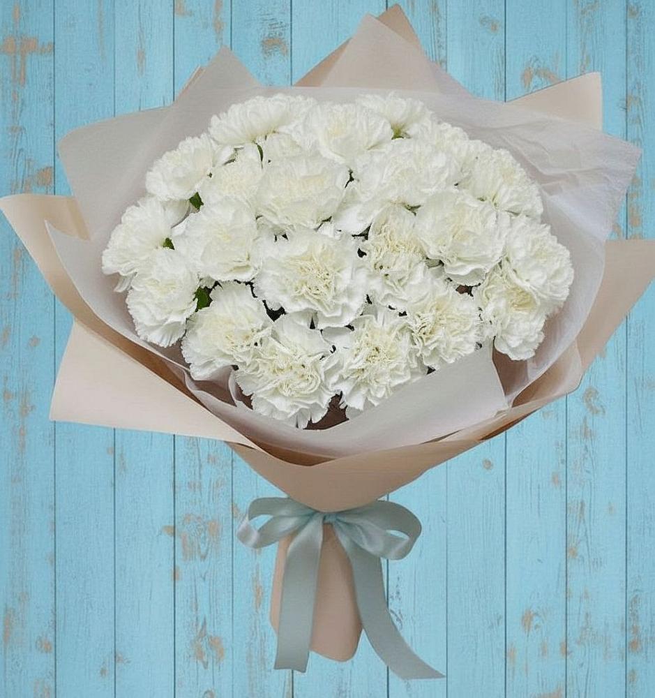 Букет цветов из: Гвоздики в Шахтёрске