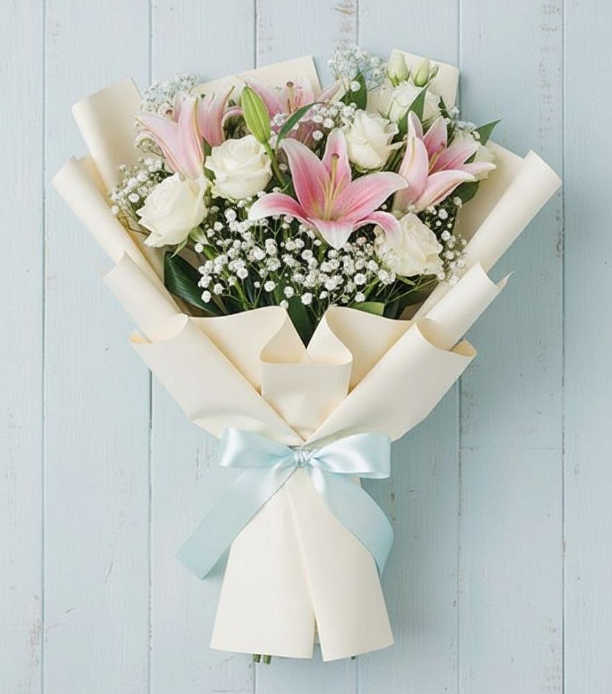 Букет цветов из: Лилии в Шахтёрске