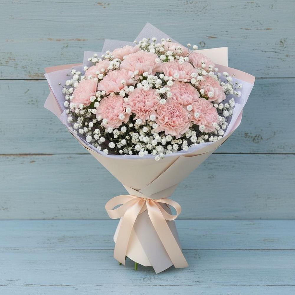 Букет цветов из: Гвоздики в Шахтёрске