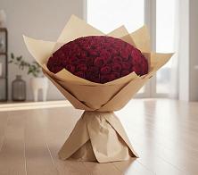 Букет 101 Красная роза в Шахтёрске