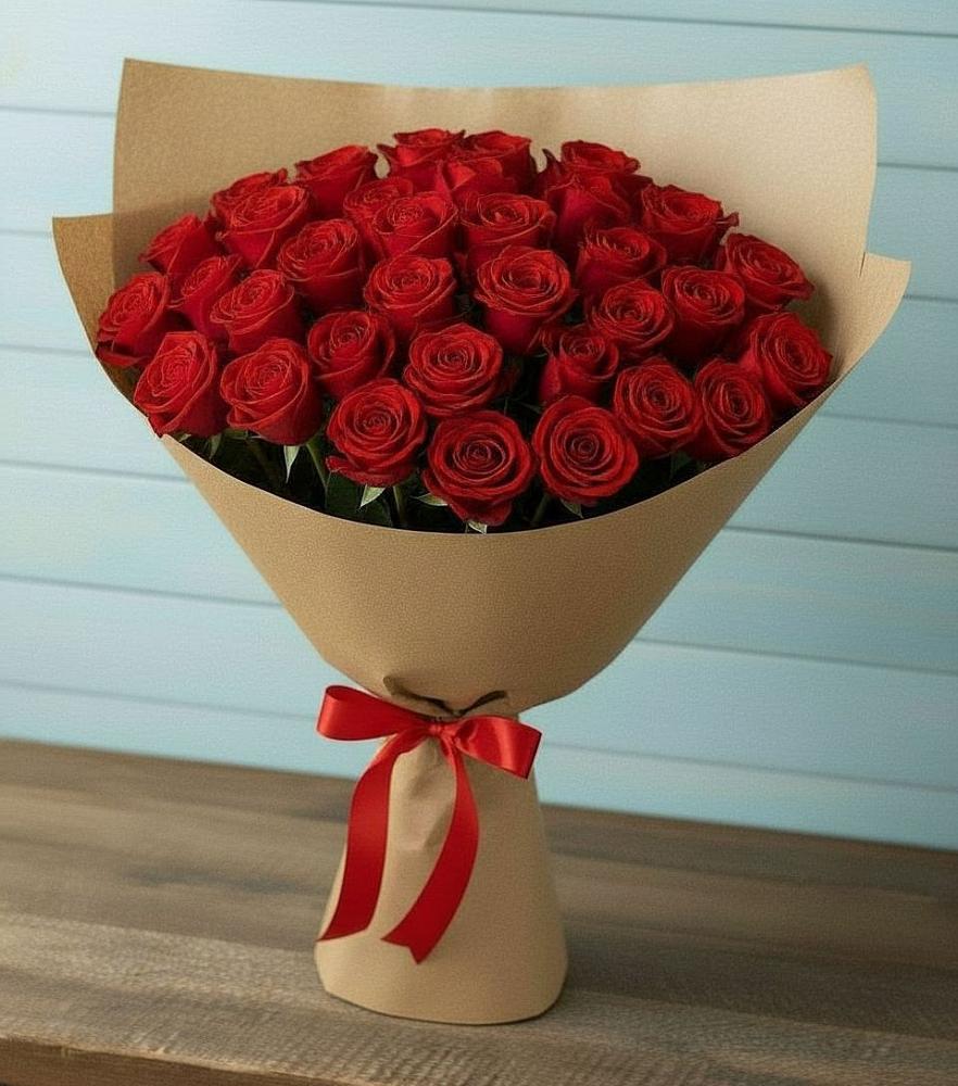 Букет Красные розы Милано в Шахтёрске