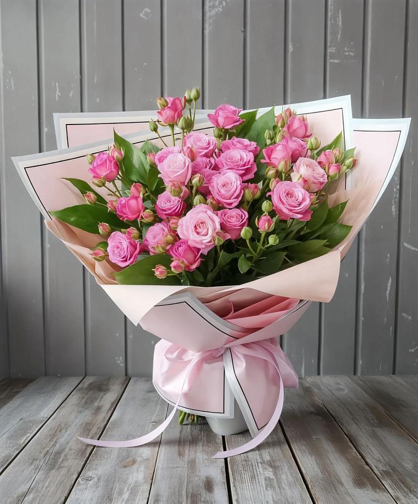 Букет Розовый кустик в Шахтёрске