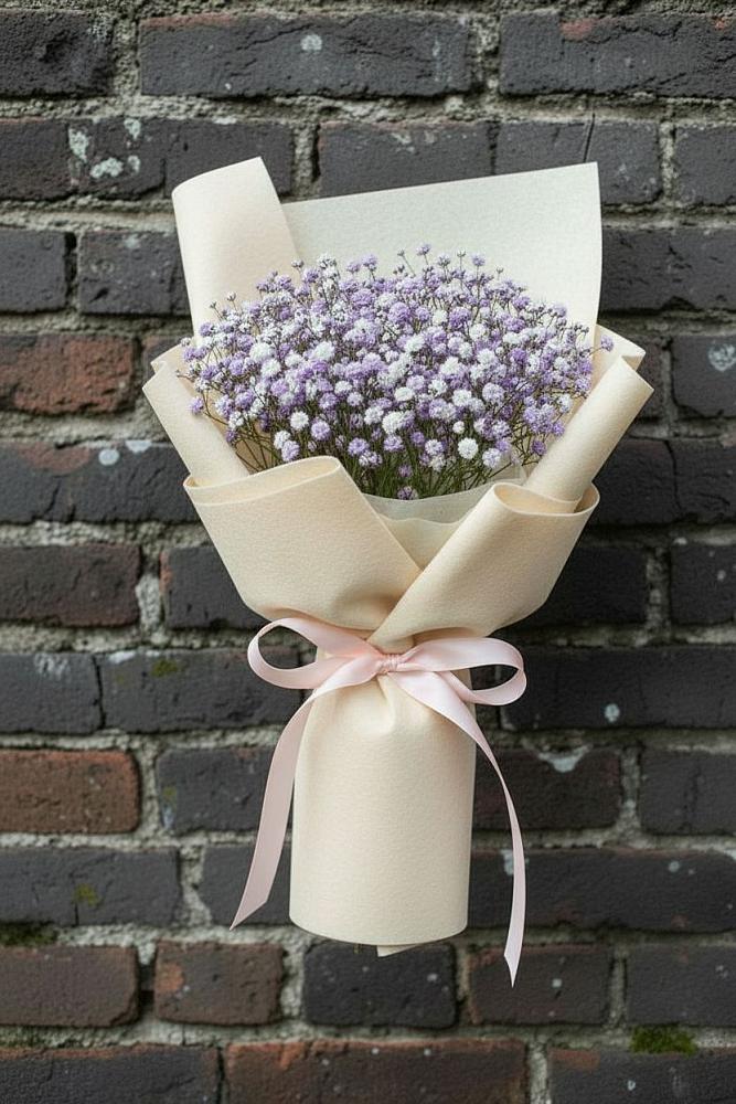 Букет цветов из: Гипсофила в Шахтёрске