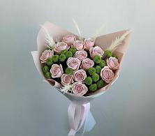 Букет цветов из:  Розы и Хризантемы #REPLACE_PRED# Шахтёрске