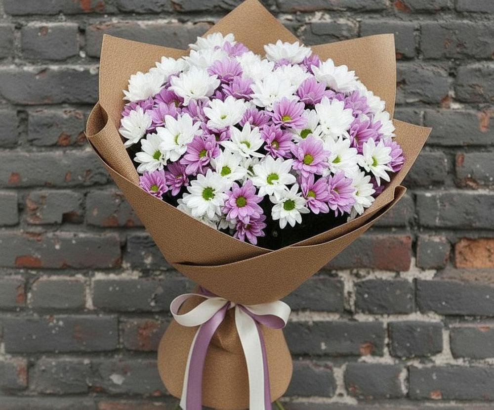 Букет цветов из: Хризантемы в Шахтёрске