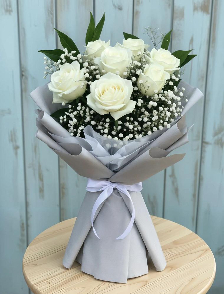 Букет цветов из: Розы в Шахтёрске