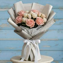 Букет цветов из:  Розы #REPLACE_PRED# Шахтёрске