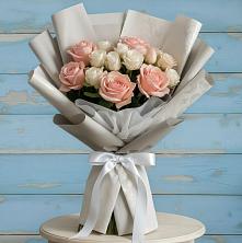Букет цветов из:  Розы в Шахтёрске