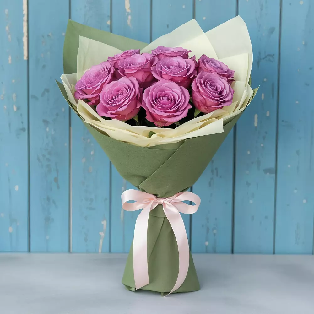 Букет Розы Фёрст Леди в Шахтёрске