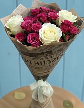Букет цветов из:  Розы в Шахтёрске