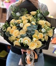Букет цветов из:  Розы и Лизиантусы #REPLACE_PRED# Шахтёрске