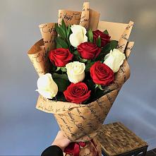 Букет цветов из:  Розы #REPLACE_PRED# Шахтёрске