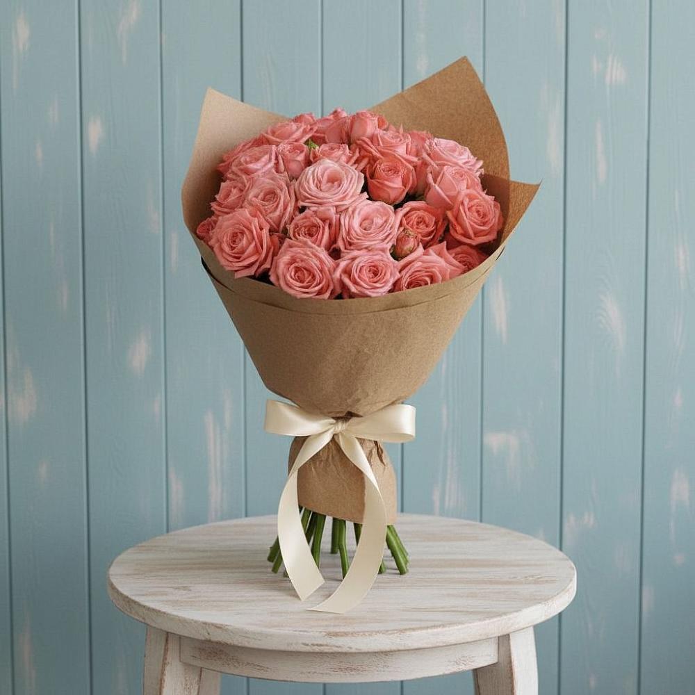 Букет цветов из: Розы в Шахтёрске