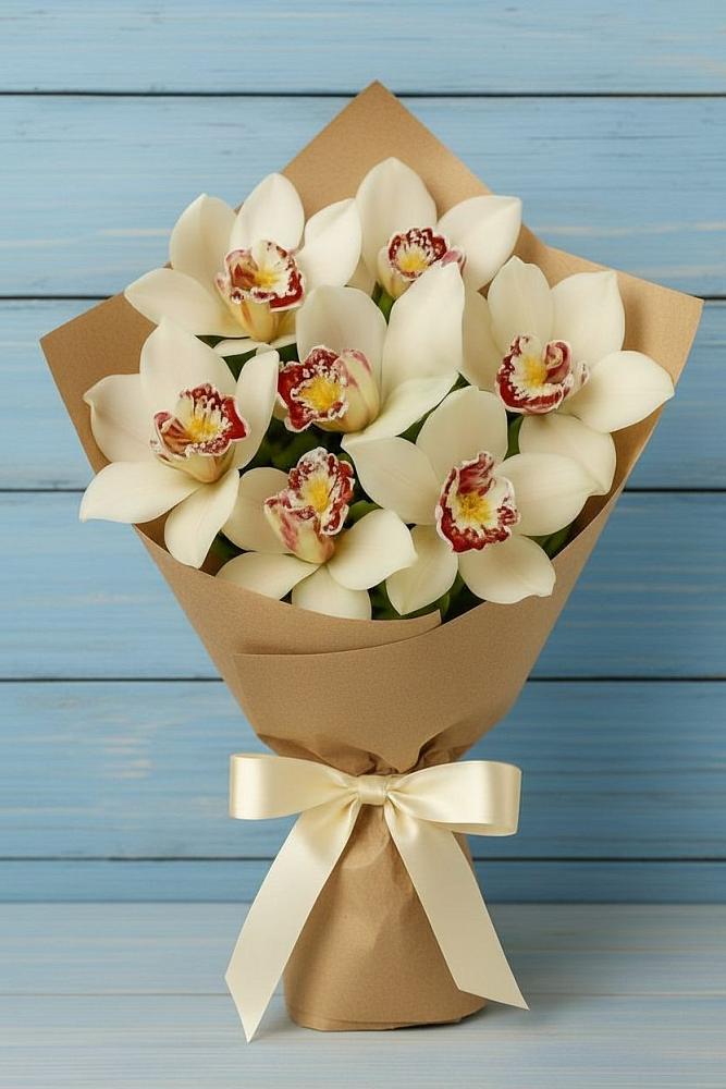 Букет цветов из: Орхидеи и Розы в Шахтёрске