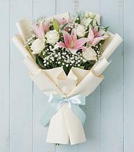 Букет цветов из:  Лилии в Шахтёрске